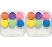 CHANCCI 12 pezzi Gonggi Game,Pietre Gonggi tradizionali coreane, Gongi Jacks Throwing Set,Gioco di sfida per bambini, Gong Gi Hand Speed Play Game,Stone Mah Jong Squid Game