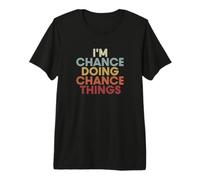 Chance Name Chance Personalized Name First Given Maglietta Premium