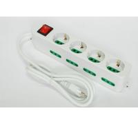 Chance SAS - MULTIPRESA 12 POSTI CIABATTA PRESE 220V 4 SHUKO