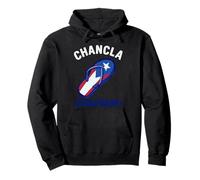 Chancla Survivor Divertente Infradito Portoricano Umorismo latino Felpa con Cappuccio