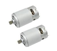 CHANCS 12 V RS550 DC Gear Micro Motor 9 denti motoriduttore per applicazioni utensili elettrici fai da te 2PCS