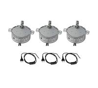 CHANCS 3 Pezzi Motore Elettrico TYC-50 220V 2.5-3 Giri Motore Sincronizzato con 1.8m di Lunghezza Lampada Interruttore Cavo di Alimentazione Estensione Spina