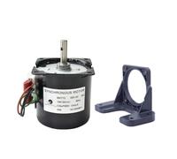 CHANCS 60KTYZ Motoriduttore sincrono AC 220-240V 100/120r/min CW/CCW con riduttore 1PC Supporto a sede fissa per il montaggio del riduttore Bracke