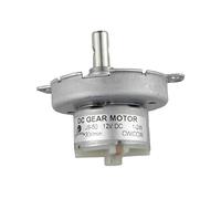 CHANCS Brushless DC Gear Motor JS-50 12V DC 30RPM CW/CCW Slow Speed Motor Gear Electric Motor per Microwave Micromotor