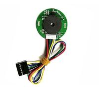 CHANCS Encoder magnetico magnetico del motore della spazzola del codificatore di alta precisione di Hall di fase 16PPR ABZ di CC 775 del magnete permanente