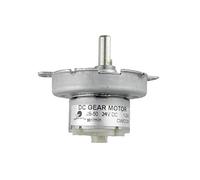 CHANCS JS-50 Motore DC 24V 10RPM D-Shaft POM Plastica Gear Gear Gear Gear Motore Elettrico