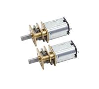 CHANCS Micro motore elettrico N20 DC 5V 44RPM Gear Motor DC 6V 52RPM piccolo motore per robot ruota apparecchiature elettroniche 2PCS