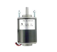 CHANCS Mini motore elettrico a basso rumore CH-3420 12V DC 3500RPM albero cavo per generatore fai da te