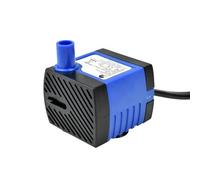 CHANCS Mini pompa acqua 2,5 W, 160 l/h, 42 GPH, AC 220 V, piccola pompa sommersa per fontane animali