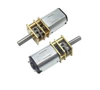 CHANCS Motor de velocidad variable N20 DC 400RPM caja de cambios micro motor eléctrico con par de torsión engranado para juguetes electrónicos brazos mecánicos 2PCS