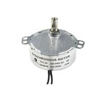CHANCS Motor síncrono de engranaje eléctrico TYC-50 AC 220V 0,8-1r/min CCW Motor de CA pequeño de Torque grande para horno de microondas eléctrico Fireplac