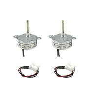 CHANCS Motore sincrono TYC-40 DC 12V 5RPM Lunghezza albero interno 33mm per decorazione natalizia Micro motore 2PCS