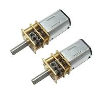 CHANCS N20 3V DC 10RPM motore a velocità variabile Gearbox Micro motore elettrico con ingranaggio di coppia per giocattoli elettronici braccia meccaniche 2PCS