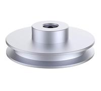 CHANCS Puleggia di foro fisso 8mm della singola scanalatura del diametro esterno 80mm per la cinghia rotonda dell'unità di elaborazione della perforatrice 6MM