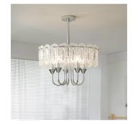 Chandelier American Medieval Living Room Dining Room Study Cloakroom Chrome