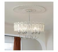 Chandelier American Medieval Living Room Dining Room Study Cloakroom Chrome