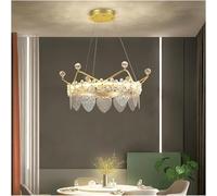 Chandelier Bedroom Chandelier Crown Crystal Light 's Room Lamp Princess LED Girl Room Lamp Light,Chandeliers Chandelier/Color/80Cm