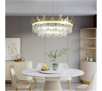 Chandelier Bedroom Chandelier Crown Crystal Light 's Room Lamp Princess LED Girl Room Lamp Light,Chandeliers Chandelier/Color/80Cm