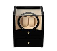 Chandelier Electric Shaker, Watchwinder 2 Watches Watch Winder for Automatic Watches Wood Chandelier