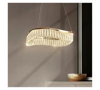 Chandelier Irregular LED Crystal Chandeliers Golden Luxury Lighting Round Lamp