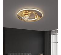Chandelier LED Light, Ultra Thin Aluminum Ceiling Lamp, Round Living Bedroom Study Dining Room Decorative Lights, Tricolor Dimming[Energy Class A++]