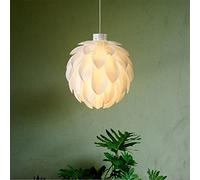 Chandelier Light, Chandelier Danish Pine Cone Pendant Light - - Romantic Petal Decorative Hanging Lamp Bedroom Living Room Dining Room Interesting Life(38cm)