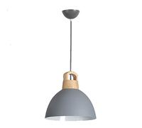 Chandelier Light, Personalized Metal Wood Chandelier Color Chandeliers Indoor Adjustable E27 Single Head Pendant Light Industrial Wrought Iron Pendant Lamp Black Lighting Fixture Kitchen Isla