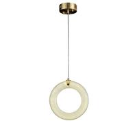Chandelier Light, Personalized Round Chandelier Marble Pendant Lamps H65 all Copper Hanging Lamps LED Light Source Island Light Bedroom Bedside IlluminatLights Fixture(A)