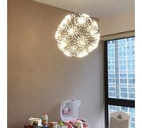 Chandelier Light, Sputnik Chandeliers Chic FashDandelFireworks Pendant Light Crystal Pendant Lighting Compatible with Dining Rooms LED Crystal Chandeliers Light