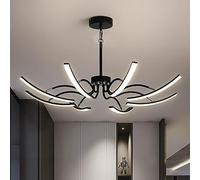 Chandelier Lighting LED Fixture Pendant Dimmable 3000-6000k Industrial Chandeliers Ceiling Light for Living Room,Bedroom,Study Room