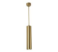 Chandelier Modern Chandelier Long Tube Pendant Light, d Cylindl Hanging Lamp, Single Head Downlight, Suspension Ceiling Fixture Kitchen Island Restaurant Droplight Anti-Rust Spotlights
