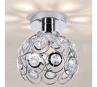 Chandelier, Semi-recessed Light Crystal Accessories, Used for Ceiling Lights in hallways, corridors, And Balcony aisles.