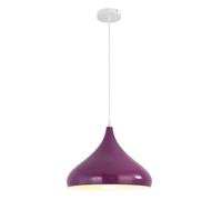 Chandeliers Multi Colour Light Black Elegant Pendant Nordic Style Indoor Suspension Lamp Suitable for Dining Living Room,Bedroom,Hallway,Kitchen,Bar(Purple,42cm)