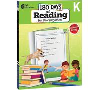 Chandra Prough Chandra C. 180 Days™: Reading for Kindergarten, 2nd (Tascabile)