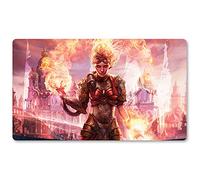 Chandra Torch of Defianc,DE - Gioco da tavolo MTG tappetini da gioco + custodia impermeabile gratuita, TCG Card Game Table Mat Dimensioni 60 x 35 cm, Mouse Pad compatibile con Digimon MTG TCG CCG RPG