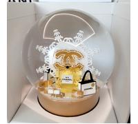 Chanel 2024 Holiday Snow Globe - palla di neve da collezione /