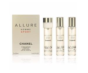 Chanel Allure Homme Sport Replacements 3 X 20 60ml