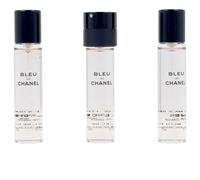 CHANEL BLEU eau de parfum spray twist & spray 3 refills x 20 ml for Men