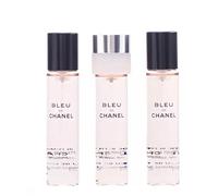 CHANEL BLEU eau de toilette spray refill 3 x 20 ml for Men