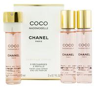 Chanel Coco Mademoiselle EDP 2 x 20 ml + EDP ricarica atomizzatore 20 ml W