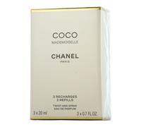 Chanel Coco Mademoiselle - EDP borsetta spray ricarica 3 x 20 ml