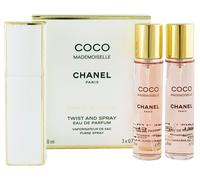 Chanel Coco Mademoiselle ricaricabile 20 ml + 2 ricariche EDP eau de parfum da donna