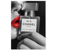 Chanel, famoso profumo artistico, poster alla moda, decorazione da parete, 40 x 60 cm