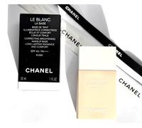 Chanel Le Blanc La Base Correcting Brightening Makeup Base Rosa di lunga durata.