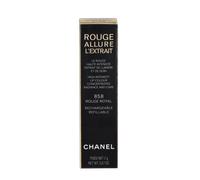 Chanel Rouge Allure L'Extrait High-Intensity Lip Colour tamponare una volta con un fazzoletto. - Utilizzare un pennello labbra per rifinire i bordi con precisione o per modulare il colore gradualmente