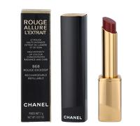 Chanel Rouge Allure L'Extrait High-Intensity Lip Colour tamponare una volta con un fazzoletto. - Utilizzare un pennello labbra per rifinire i bordi con precisione o per modulare il colore gradualmente
