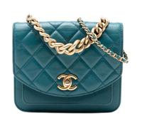 Chanel Vintage - Borsa a mano con patta - - Bags - Donna - Blu - ONE SIZE