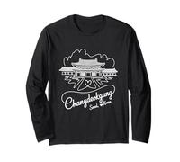Changdeokgung, Seoul, Corea, souvenir artistico a forma di cuore Maglia a Manica