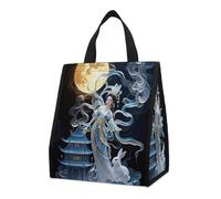 Chang'e Fairy Borsa termica per il pranzo, per donne e uomini, borsa della spesa riutilizzabile, grande borsa termica a tenuta stagna, pieghevole, portatile, per lavoro, campeggio, picnic