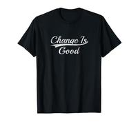 Change Is Good Retro Varsity Aesthetic Graphic Maglietta